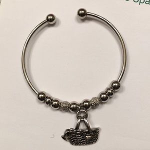 Longaberger basket charm bracelet